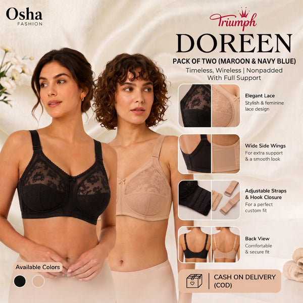 Buy 1 Get 1 Free A Triumph Doreen X World Leading Bra azadi sale