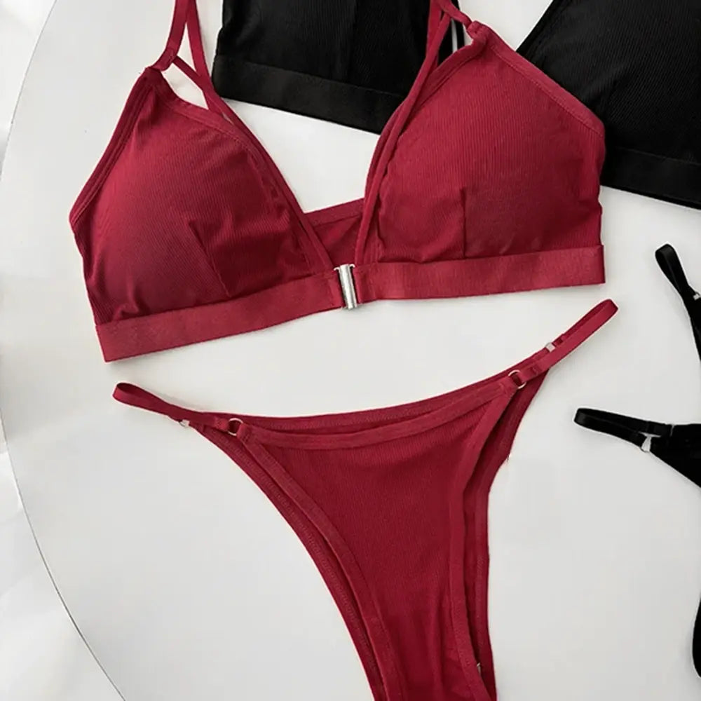 Bra Set Unique Style With panty Set For Women Padded