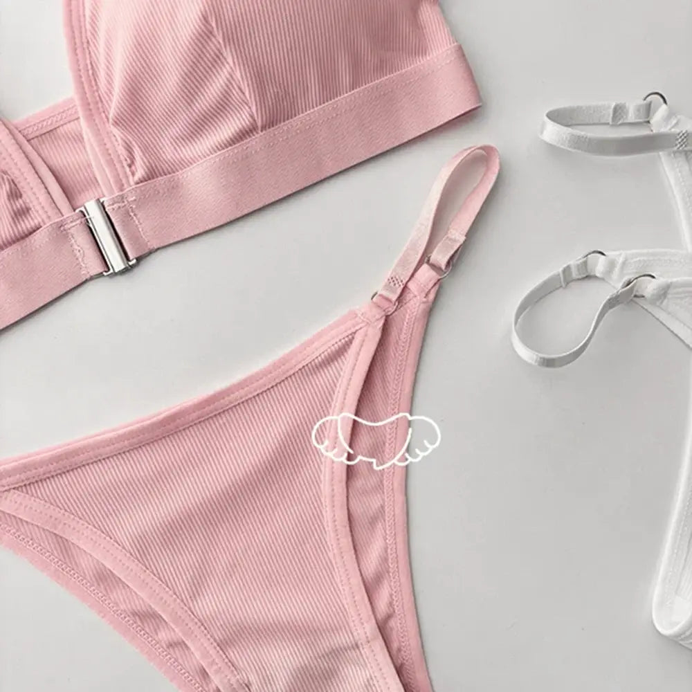 Bra Set Unique Style With panty Set For Women Padded