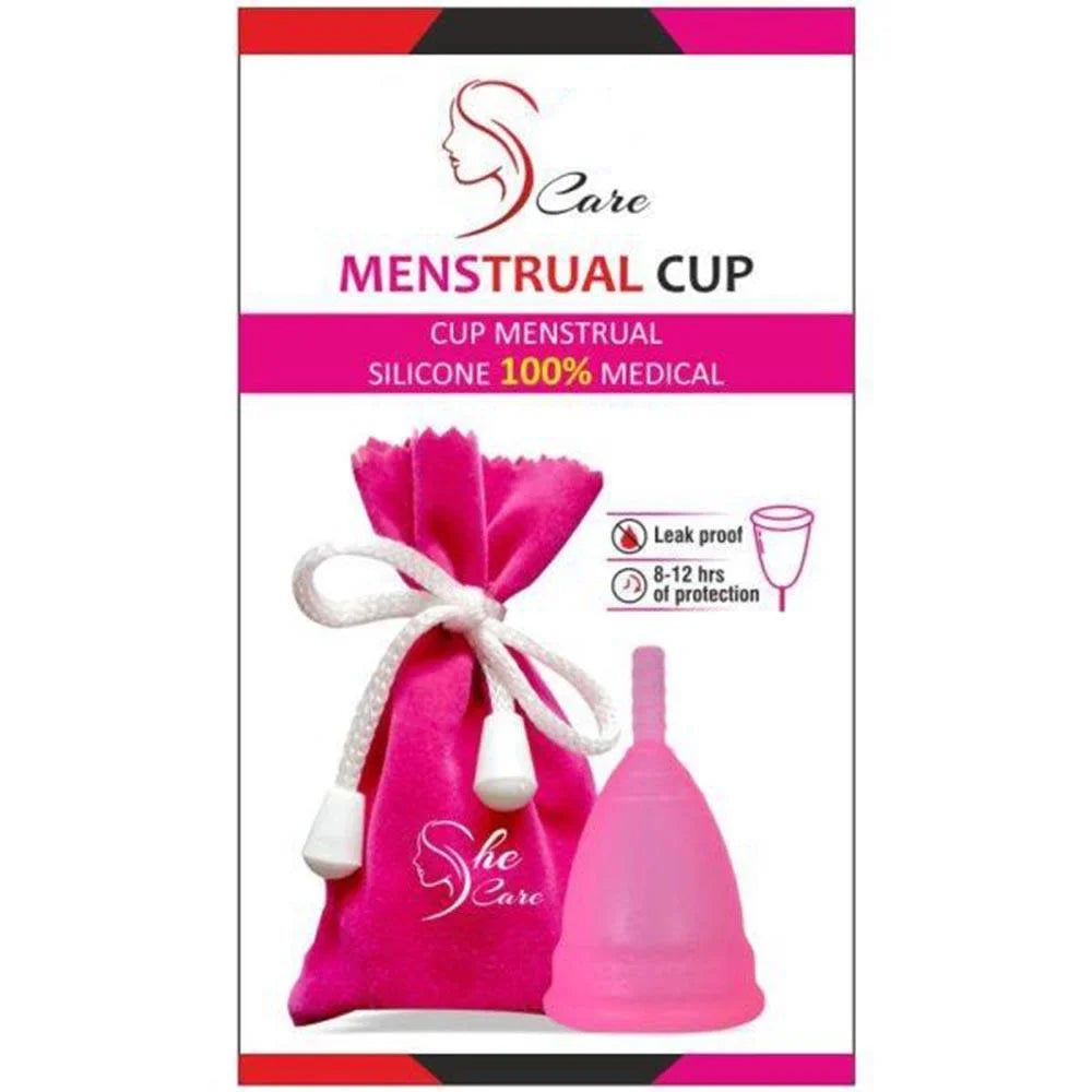 Reusable Medical Grade Silicone Menstrual Cup for Women Small Medium Large Leak Proof Period Cup
