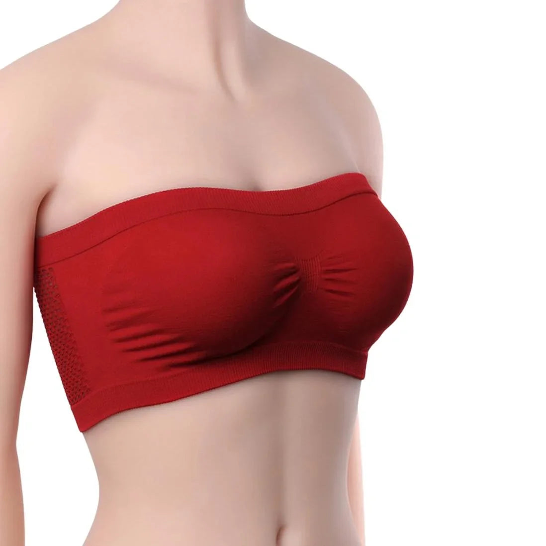 Girls Seamless Strapless Bra for Women Free Size