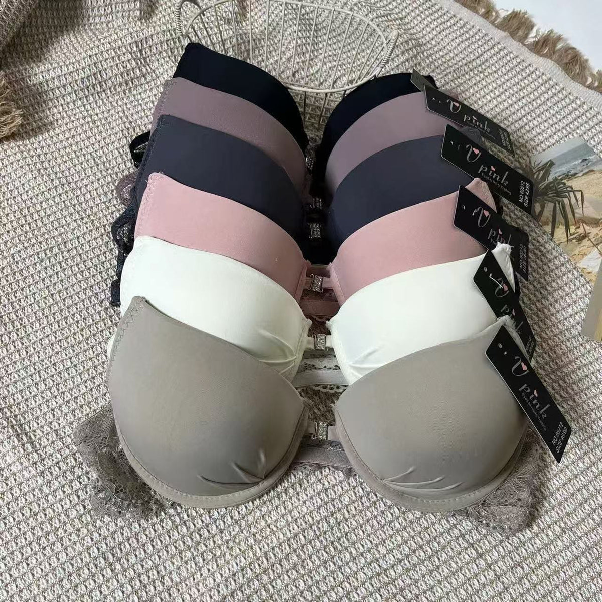 Padded Push-Up Bra for Women – Comfortable Daily Wear (Multi Colours)