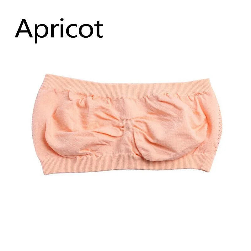 Girls Seamless Strapless Bra for Women Free Size