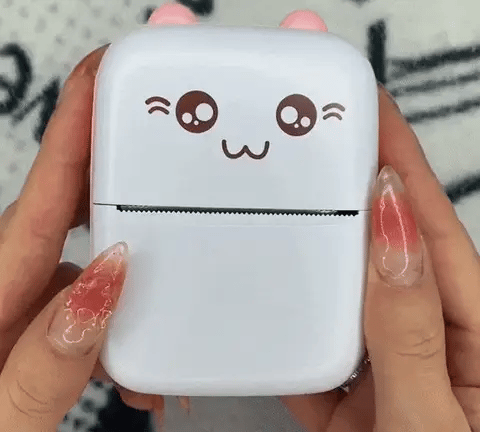 🖨️ Mini Portable Thermal Printer – Wireless Pocket Printer for Smartphones