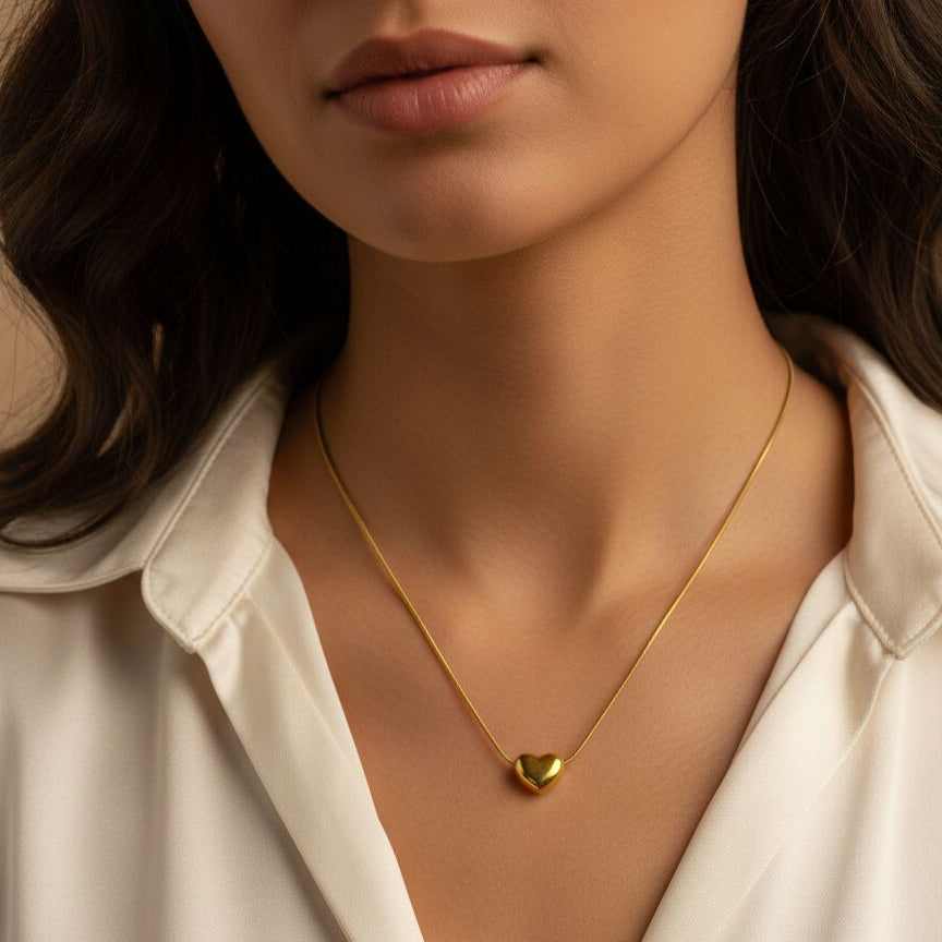 Minimalist Heart Pendant