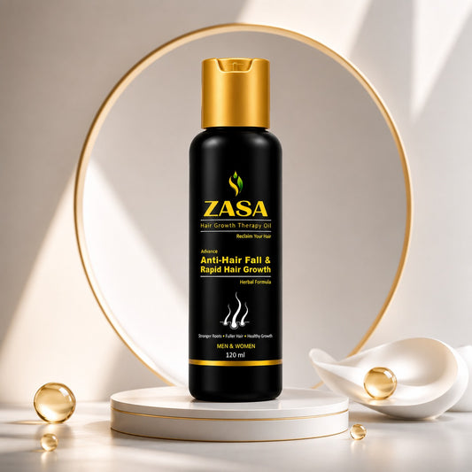 ZASA Hair Growth Therapy Oil – Anti Hair Fall & Rapid Hair Growth Oil for Men & Women | 120ml