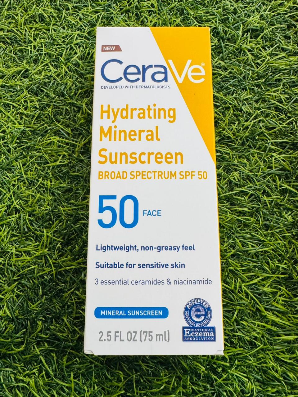 CeraVe Hydrating Mineral Sunscreen SPF 50 Face 75 ml