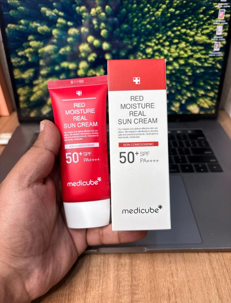 Medicube Red Moisture Real Sun Cream SPF50+ PA++++