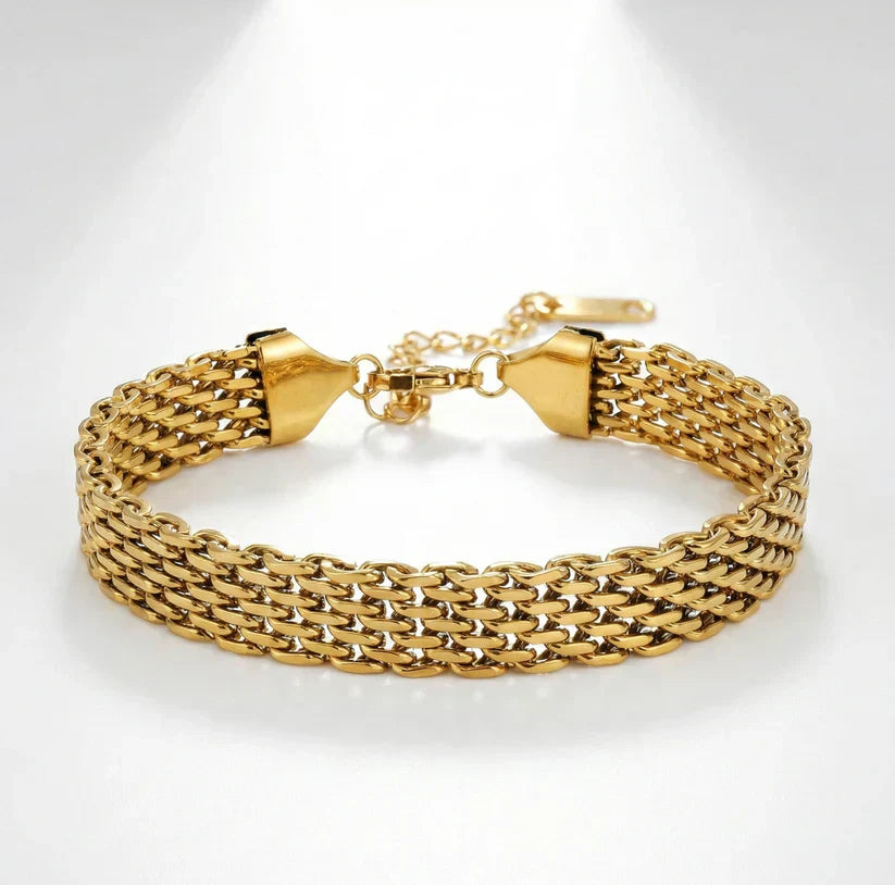 Aurelia Flat Link Bracelet